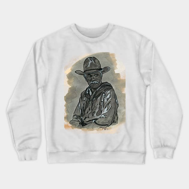 Lonesome Dove - Captain Agustus McCray Crewneck Sweatshirt by BladeAvenger